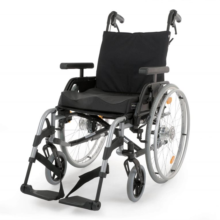 BREEZY Elegance Gold Portable Folding Wheelchair
