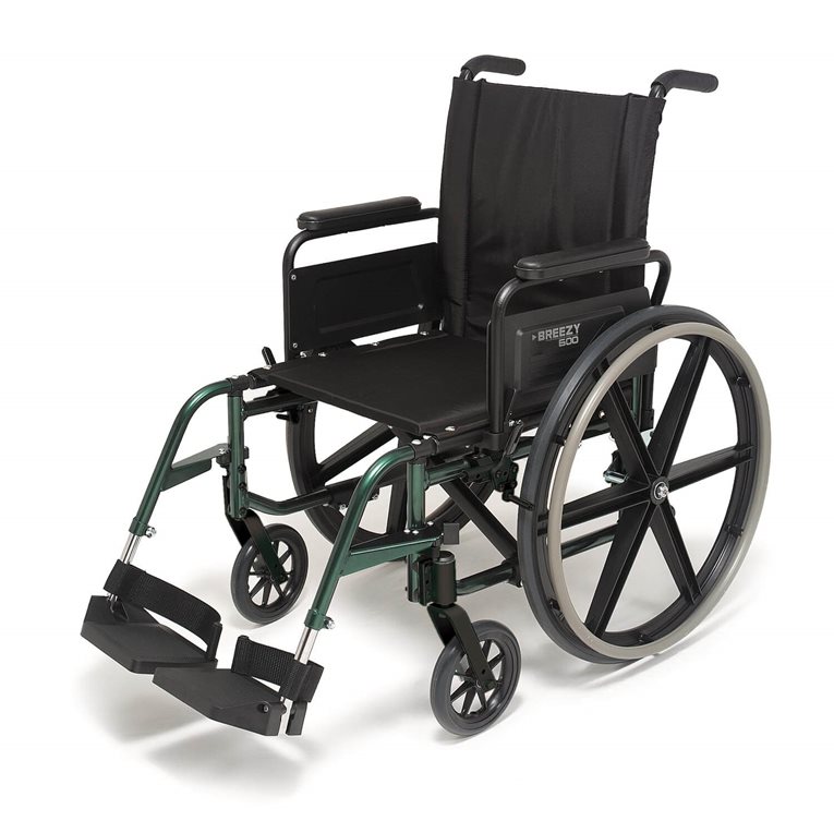BREEZY 600 Folding Wheelchair