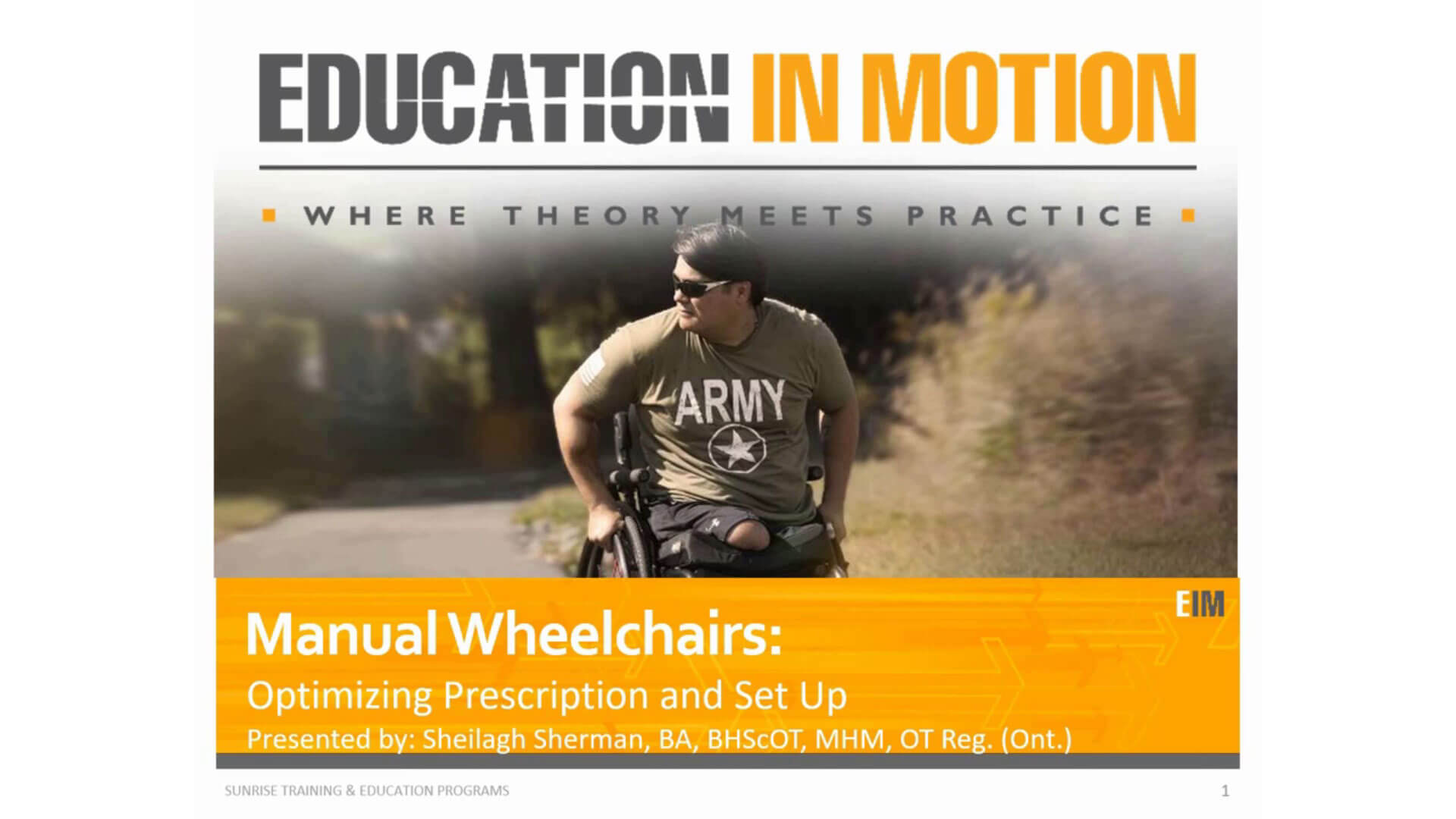 Manual Wheelchairs: Optimizing Prescription and Set Up
