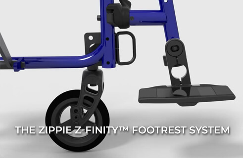 Zippie® Z-finity™ Footrest System