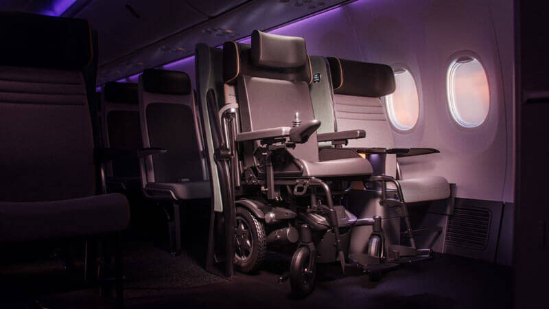 Air 4 All design with wheelchair