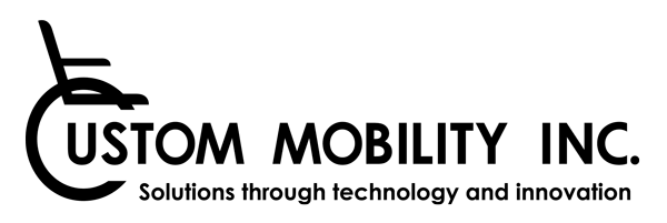 Custom Mobility, Inc. logo. Solutions through technology and innovation