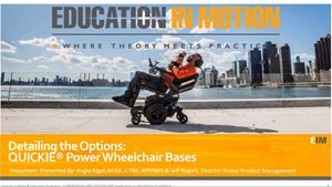 Detailing the Options: QUICKIE Power Wheelchair Bases