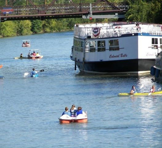 The Erie Canal is a growing center for recreation.