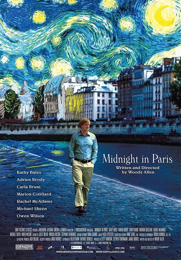 Midnight in Paris movie poster