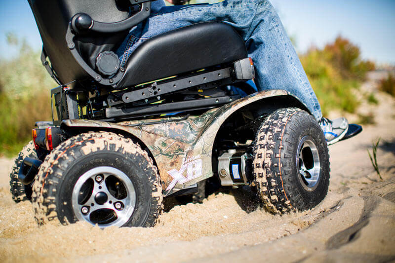 Magic Mobility Extreme X8 off-road power wheelchair
