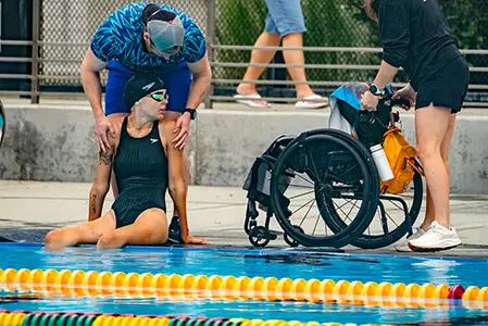 My Experience As a Quadriplegic Competitive Swimmer