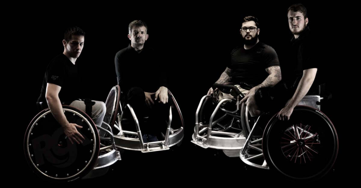 RGK Predator made-to-measure rugby wheelchair