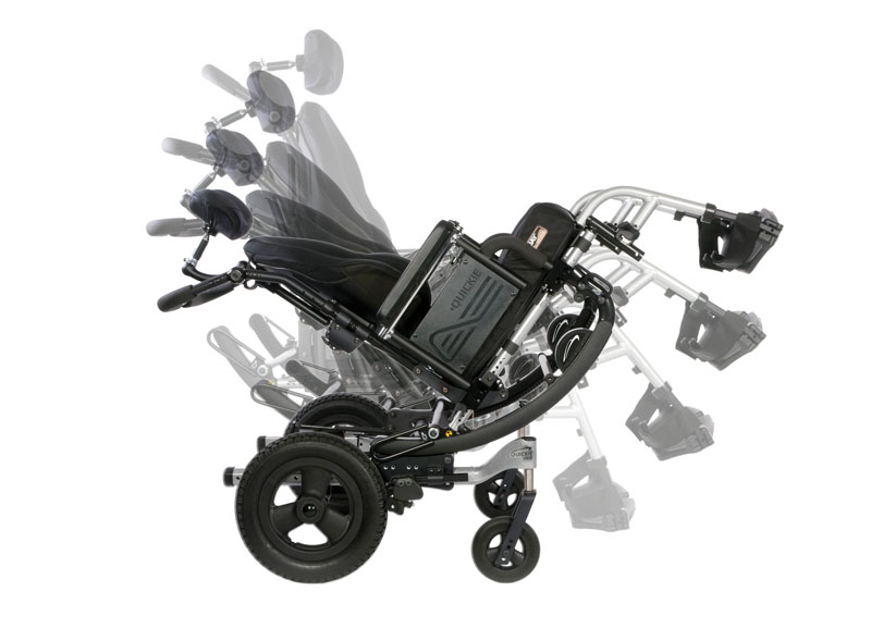 QUICKIE IRIS tilt-in-space wheelchair